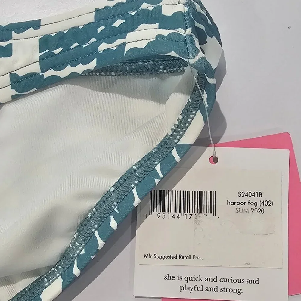 Kate Spade Zigzag Weave Classic Bikini Bottom - Picture 8 of 9